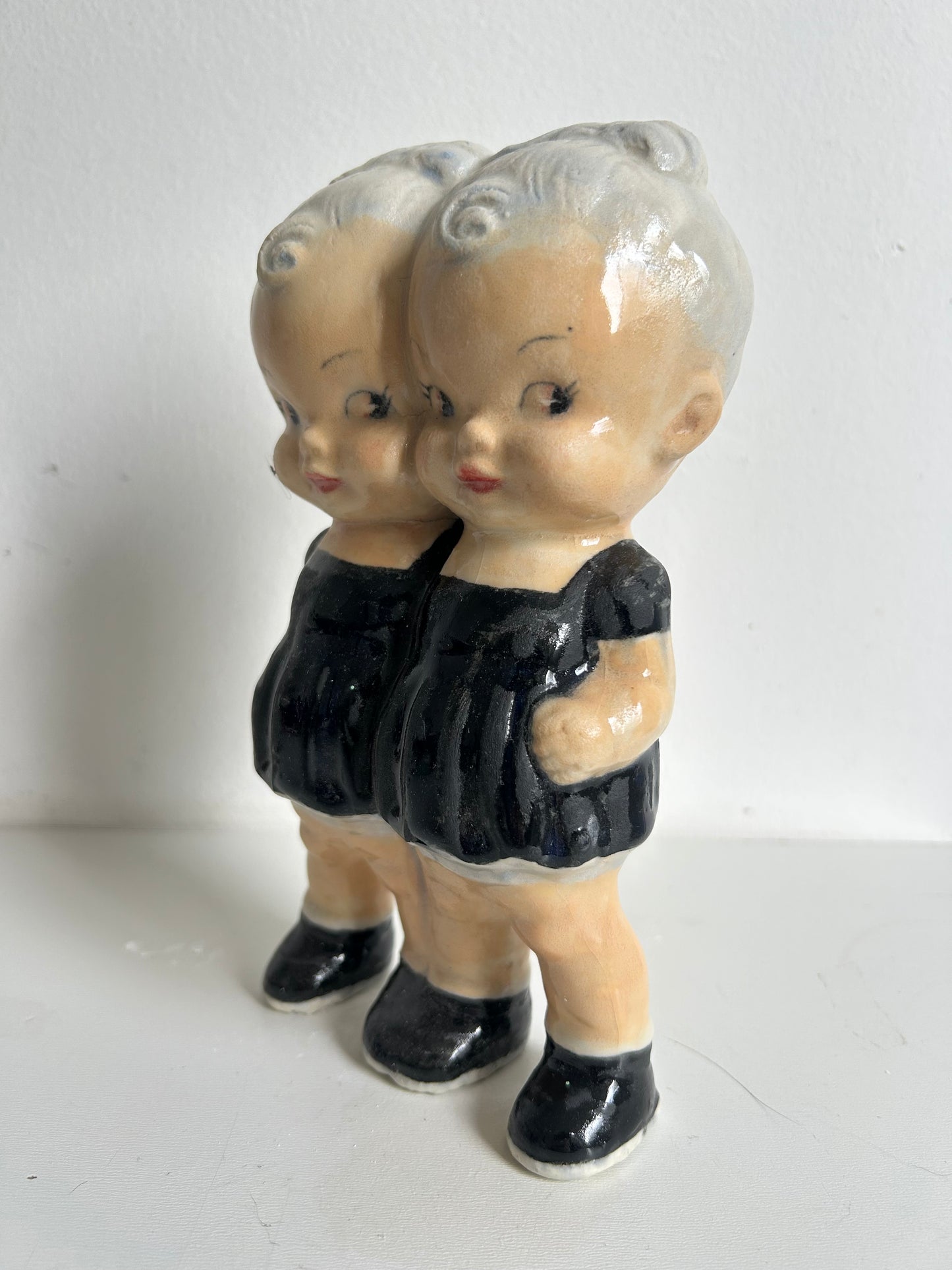 Muñecas de cerámica estilo Vintage Siamesas