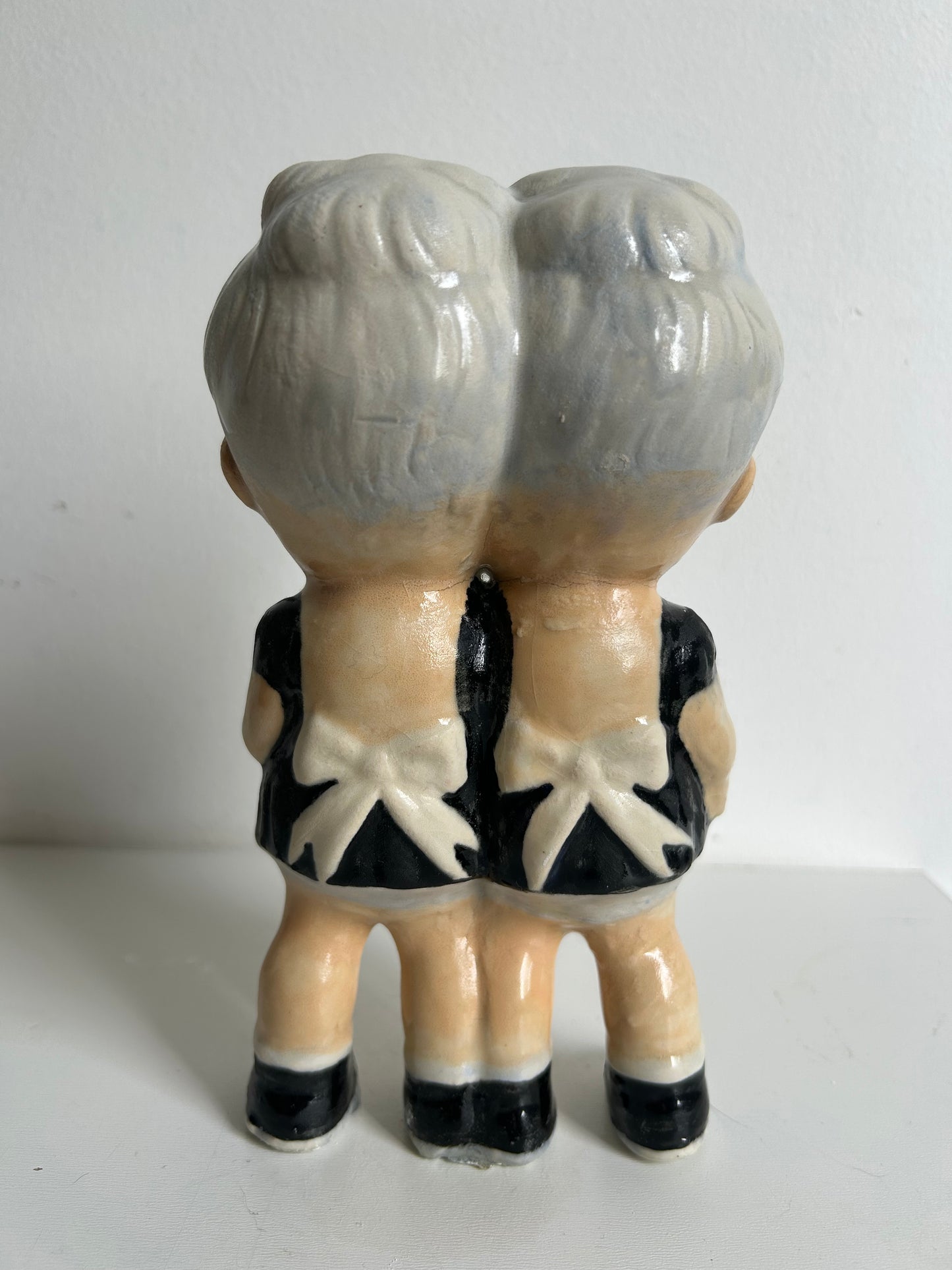 Muñecas de cerámica estilo Vintage Siamesas