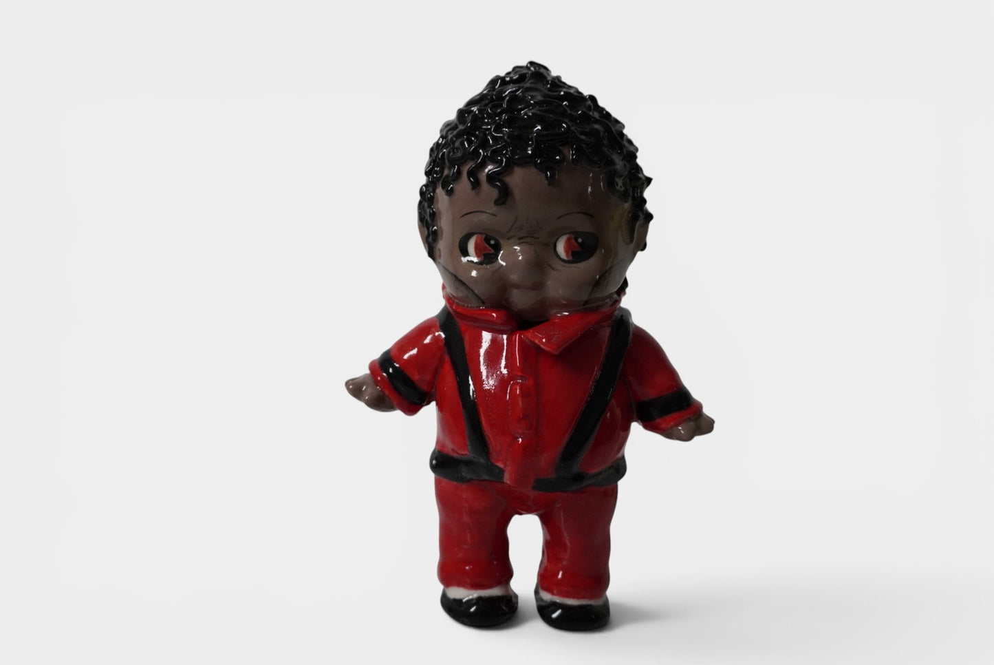 Kewpie Michael Jackson de cerámica (ENCARGO)