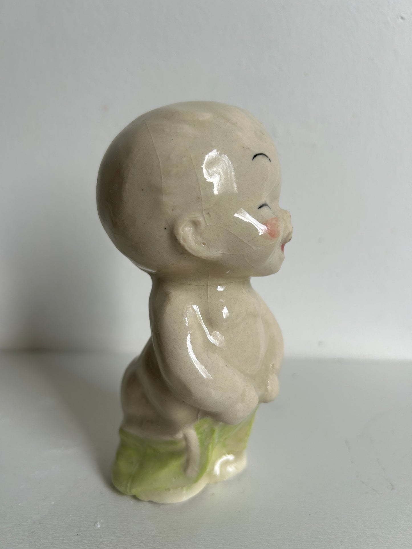 Kewpie estilo Vintage, VERDE.