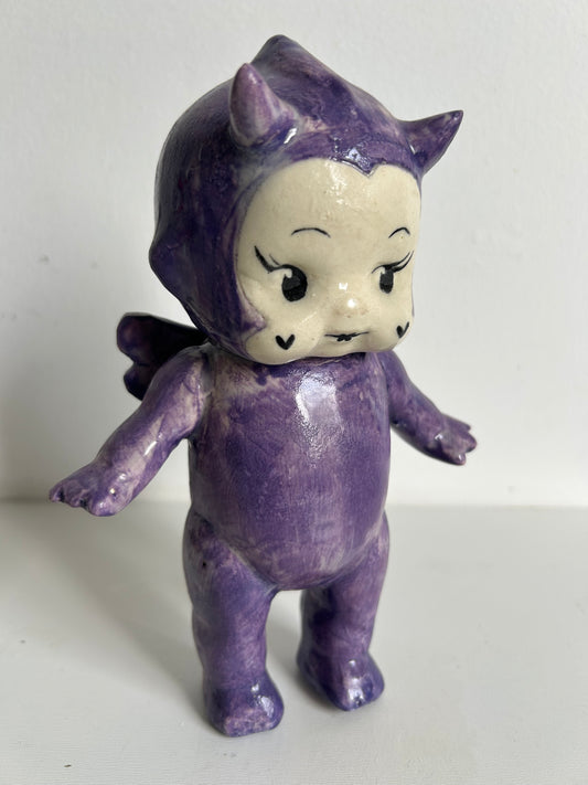 FRACASITO Kewpie Diablito PÚRPURA.