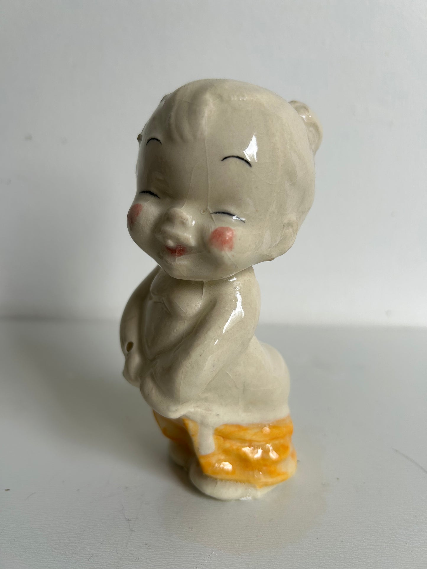 FRACASITO Kewpie estilo Vintage, NARANJA.