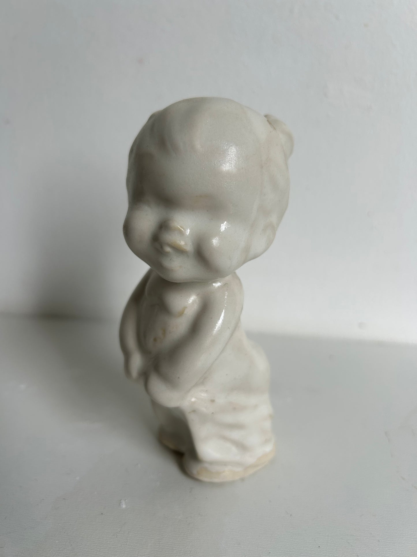 Kewpie estilo Vintage, blanco GRES.