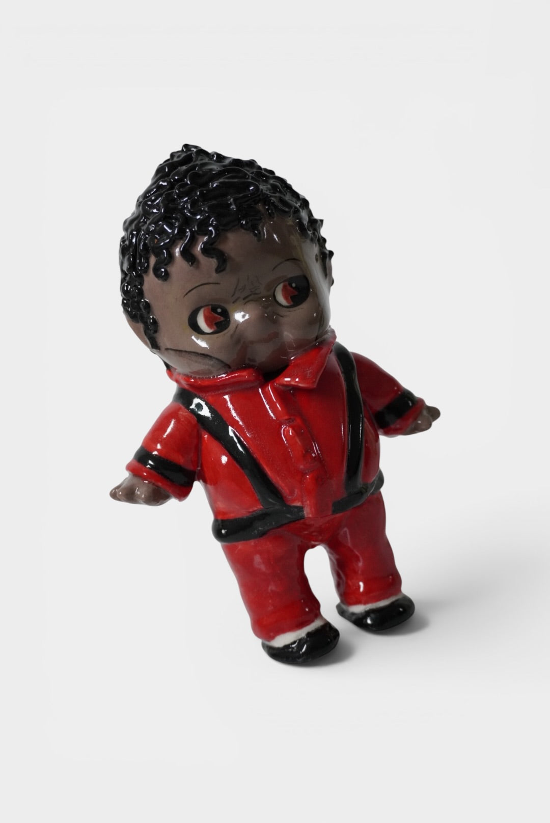 Kewpie Michael Jackson de cerámica (ENCARGO)