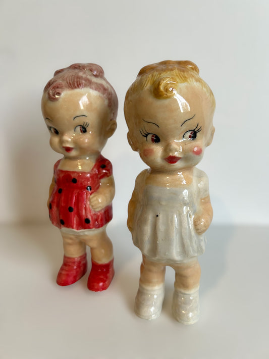 Muñeca de cerámica estilo Vintage PERSONALIZADA